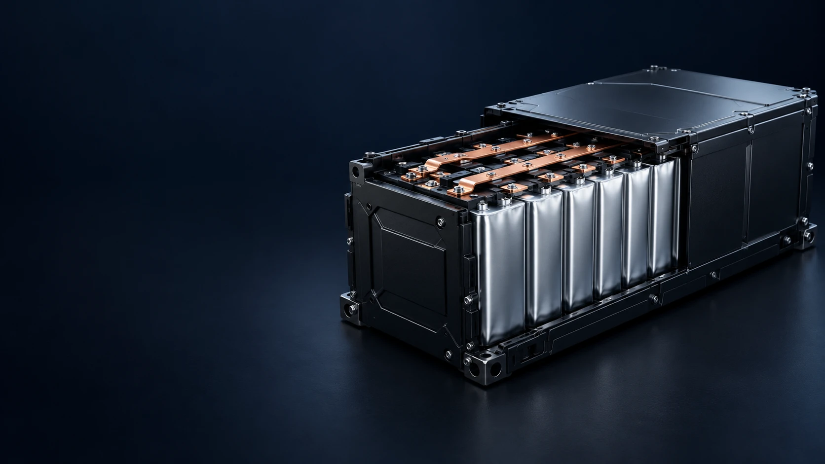 Concept visualization of a battery module